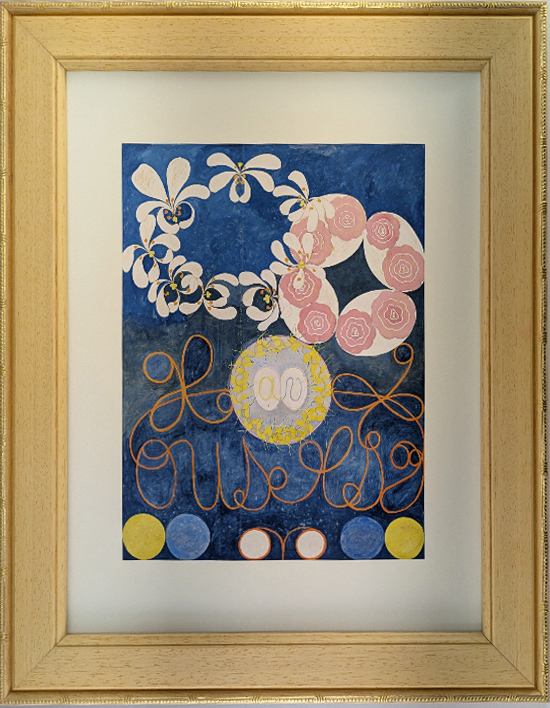 【現品限り】額装品（Ａ３）：HAK001-A3G：The Ten Largest No.1, Group IV - Childhood