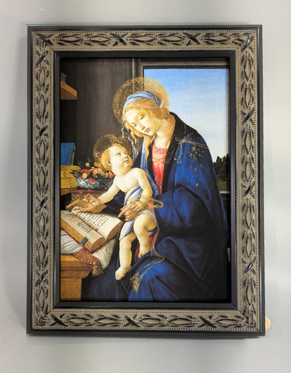 額装品（Ａ５）：SAB004-A5G-LA：聖母子