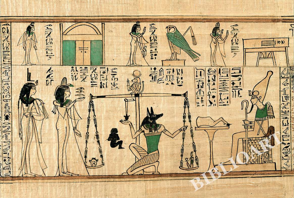 ポストカード単品：AE003-BP
：Book of the Dead for the Chantress of Amun, Nany -2