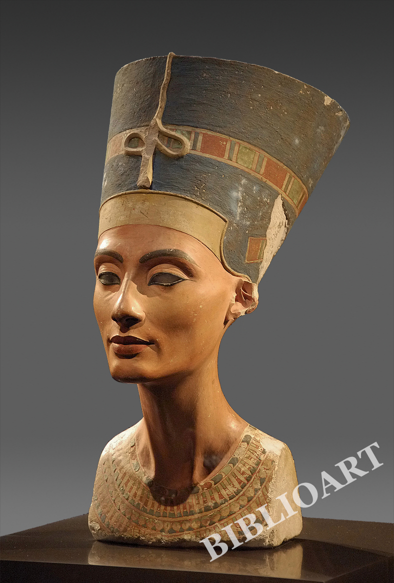 ポストカード単品：AE006-BP
：The Nefertiti Bust