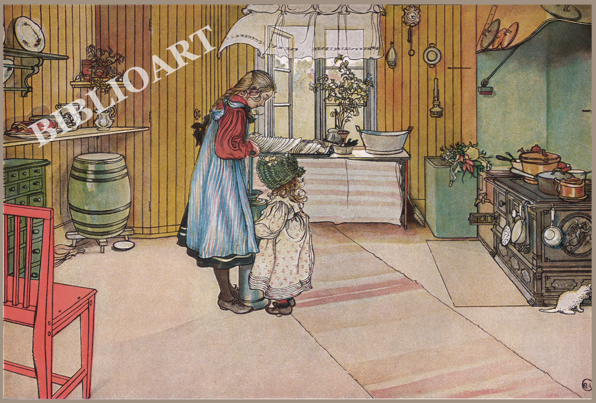 ポストカード単品：CAL009-BP：	The Kitchen From A Home（制作年不肖）