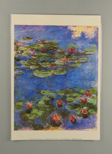 額絵（Ａ５）：CM002-A5：Water-lilies