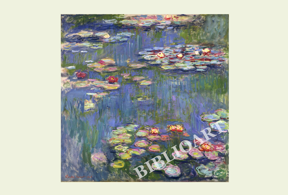 ポストカード単品：CM104-BP
：Water lilies