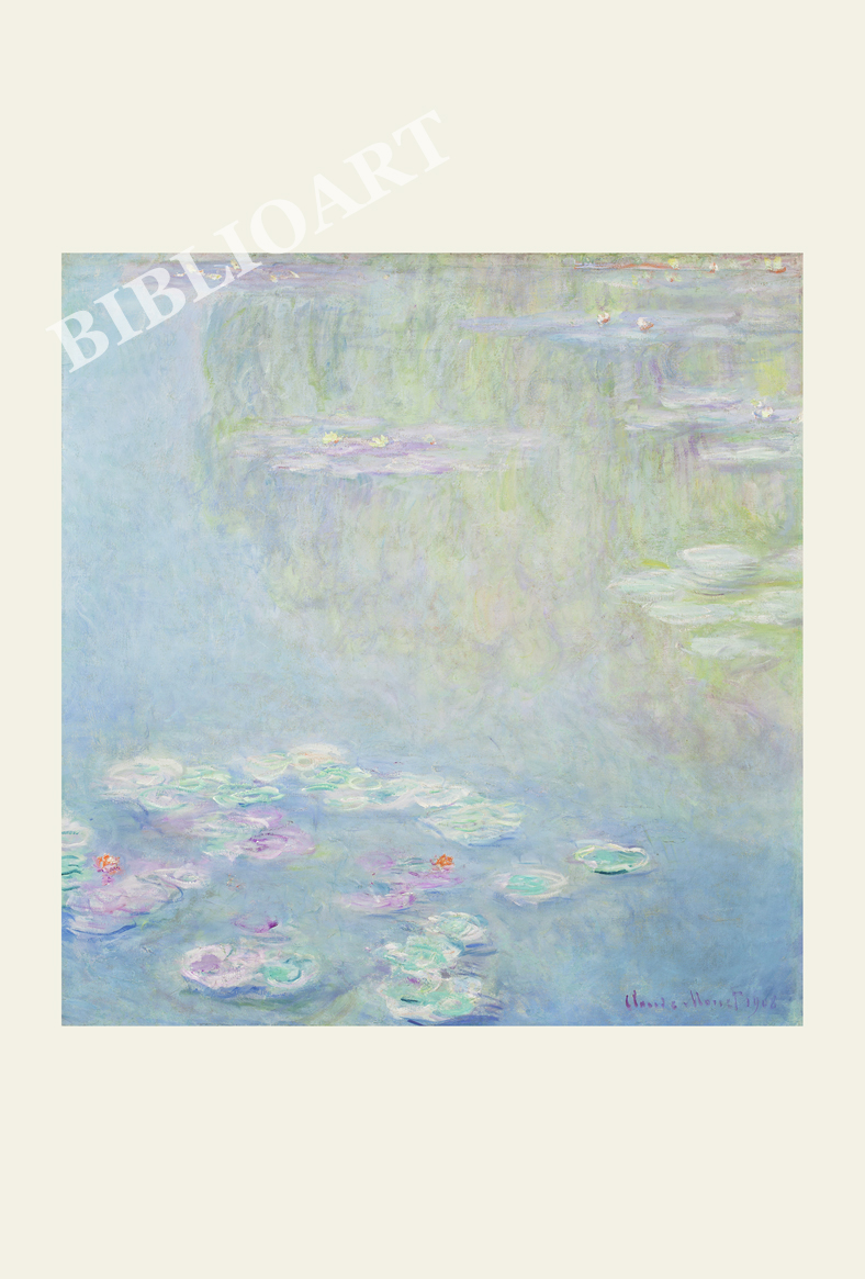 ポストカード単品：CM115-BP
：Pond with Water Lilies