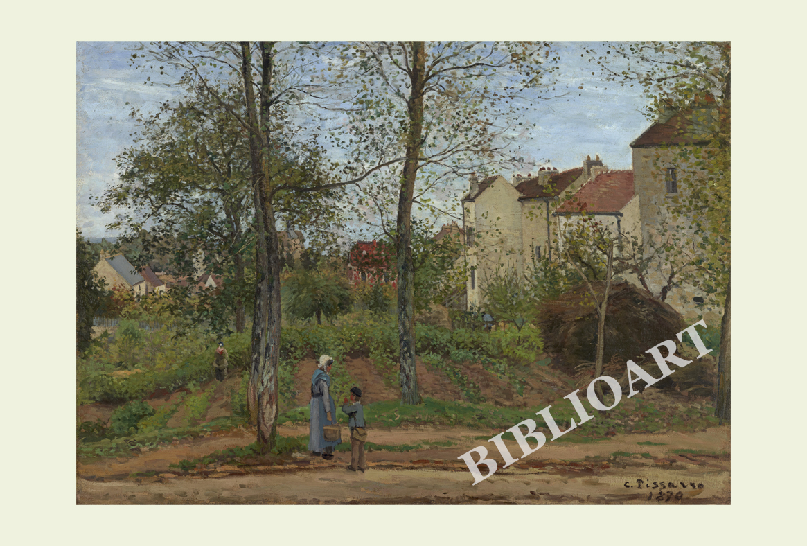ポストカード単品：CP010-BP
：Houses at Bougival (Autumn)