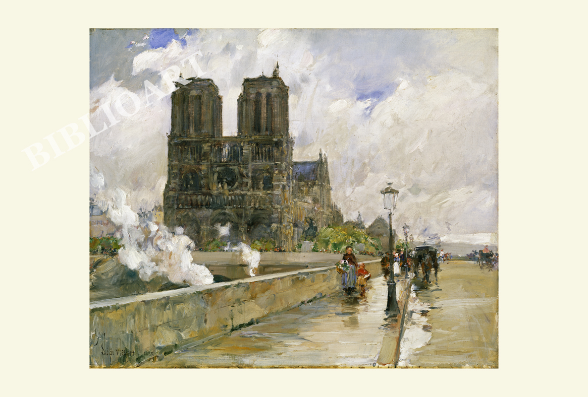 ポストカード単品：FCH017-BP
：Notre Dame Cathedral, Paris