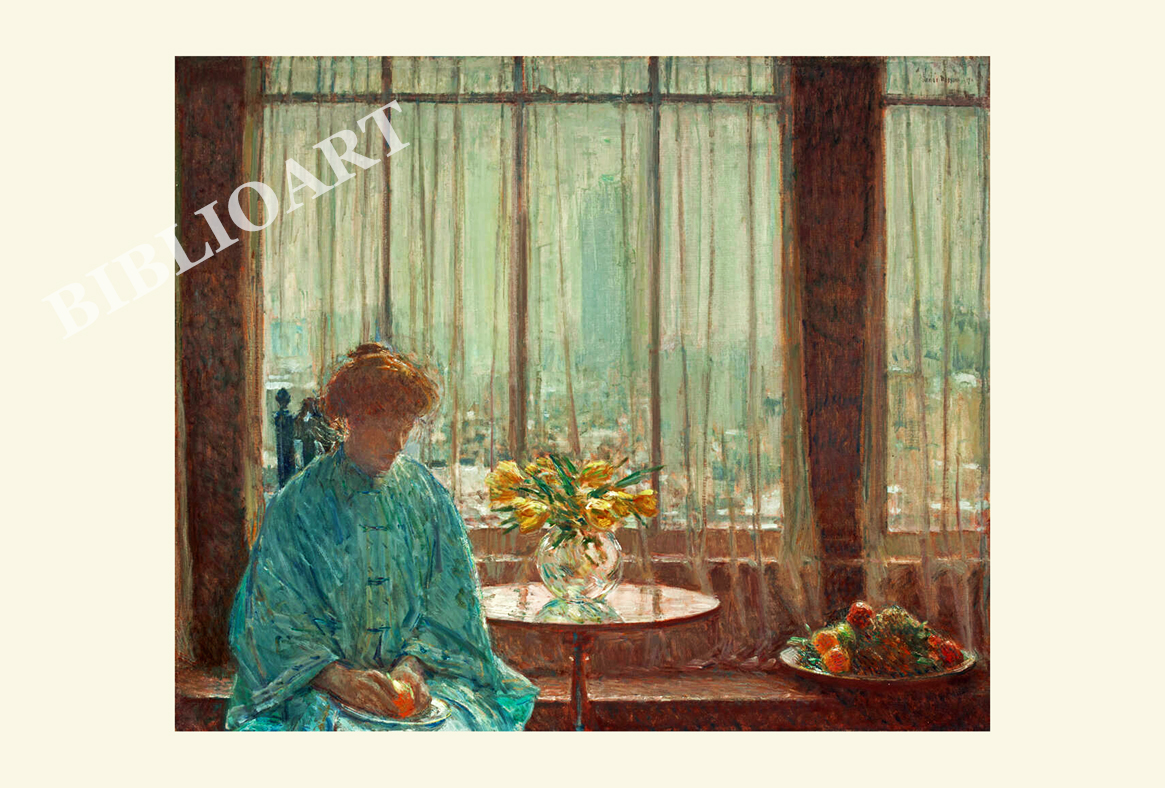 ポストカード単品：FCH019-BP
：The Breakfast Room,Winter Morning, NewYork