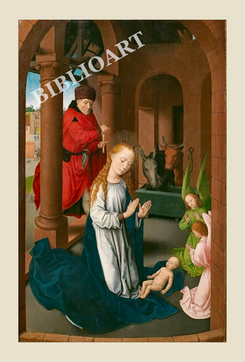 ポストカード単品：HAM007-BP：Adoration of the Magi Triptych