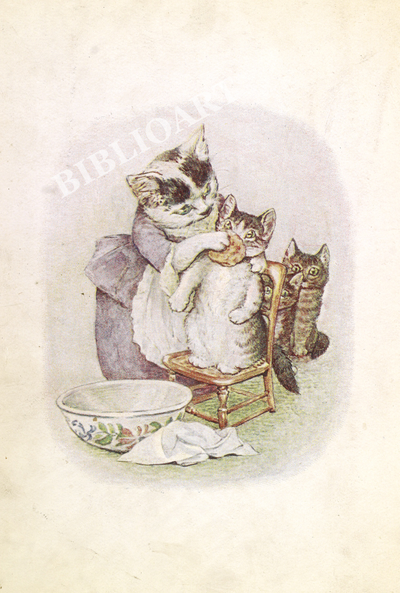 ポストカード単品：HBP002-BP：子猫トムの物語 -2