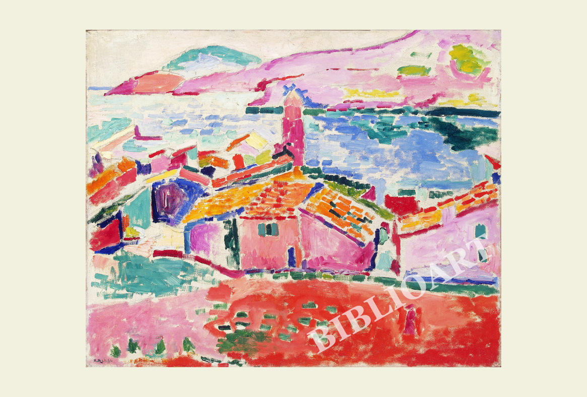 ポストカード単品：HM018-BP
：View of Collioure