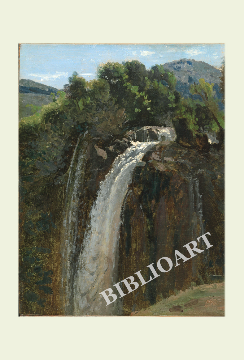 ポストカード単品：JBCC017-BP：Waterfall at Terni