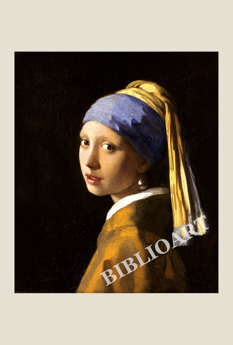 ポストカード単品：JV011-BP
：真珠の耳飾りの少女