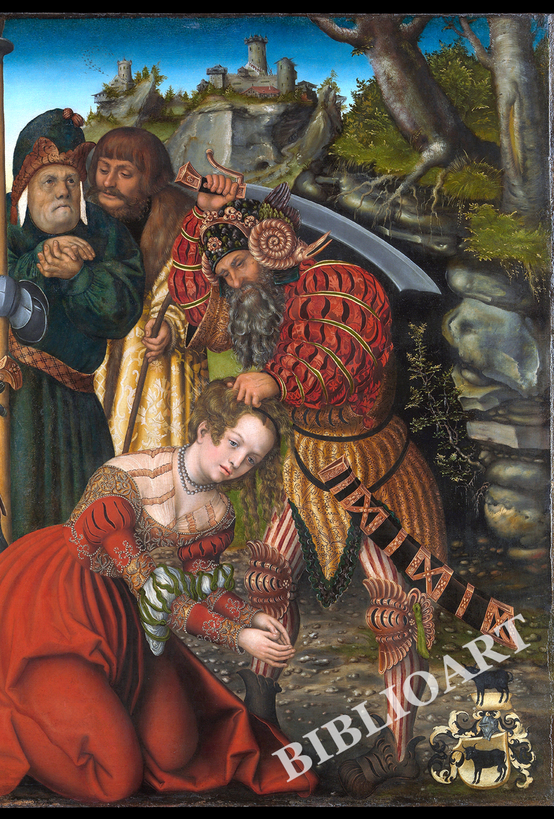 ポストカード単品：LCE008-BP：The Martyrdom of Saint Barbara