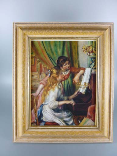 額装品（Ａ５）：M068-A5G-B
：Young Girls at the Piano