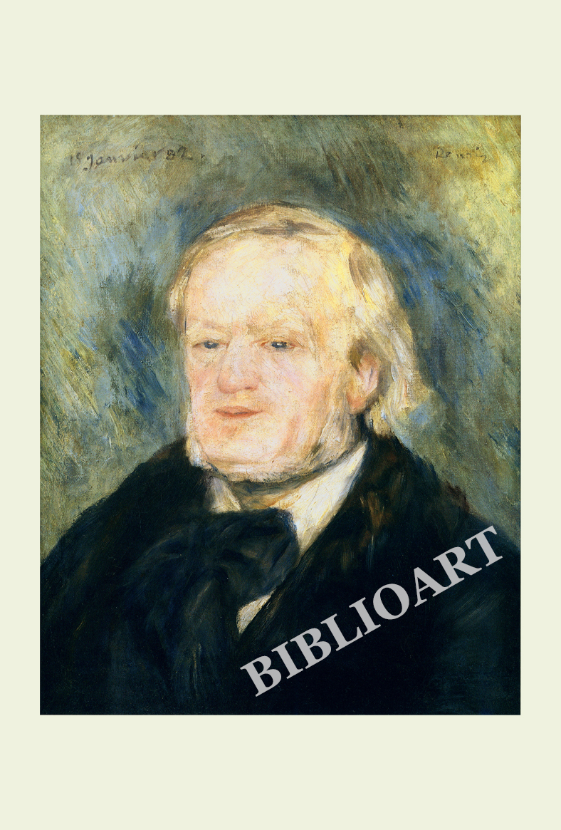 ポストカード単品：M076-BP
：ワーグナーの肖像画