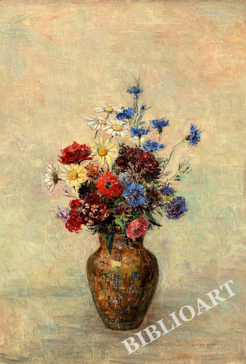 ポストカード単品：OR103-BP
：Flowers in a Vase