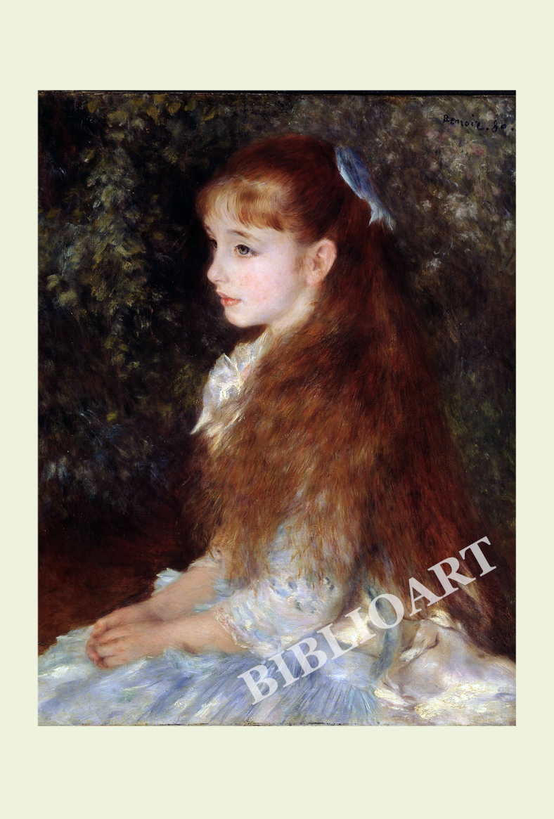 ポストカード単品：PAR012-BP：イレーヌ・カーン・ダンヴェール嬢の肖像