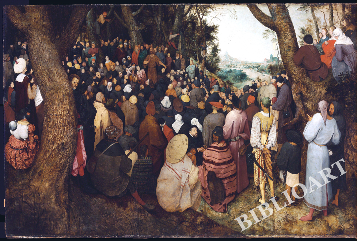 ポストカード単品：PBO014-BP：洗礼者ヨハネの説教