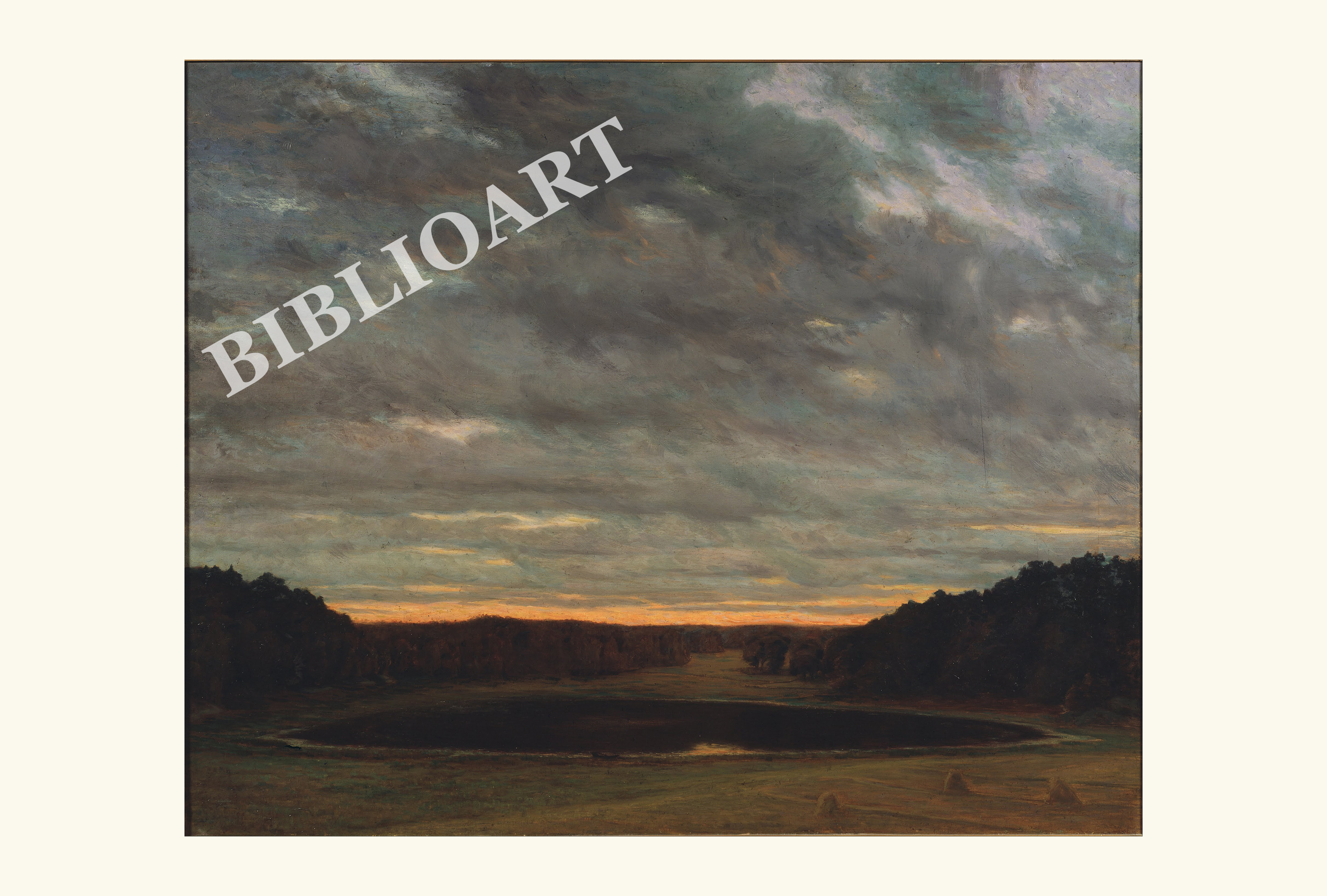 ポストカード単品：PEU002-BP：	Calm Water