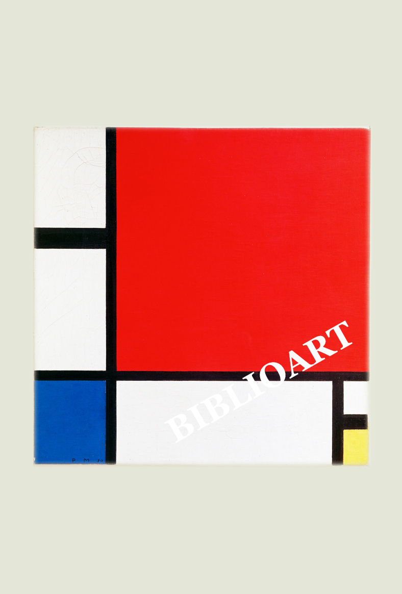 ポストカード単品：PM003-BP
：Composition with Red, Blue, andYellow