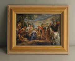 額装品（Ａ５）：PPR007-A5G-B：The Meeting of David and Abigail