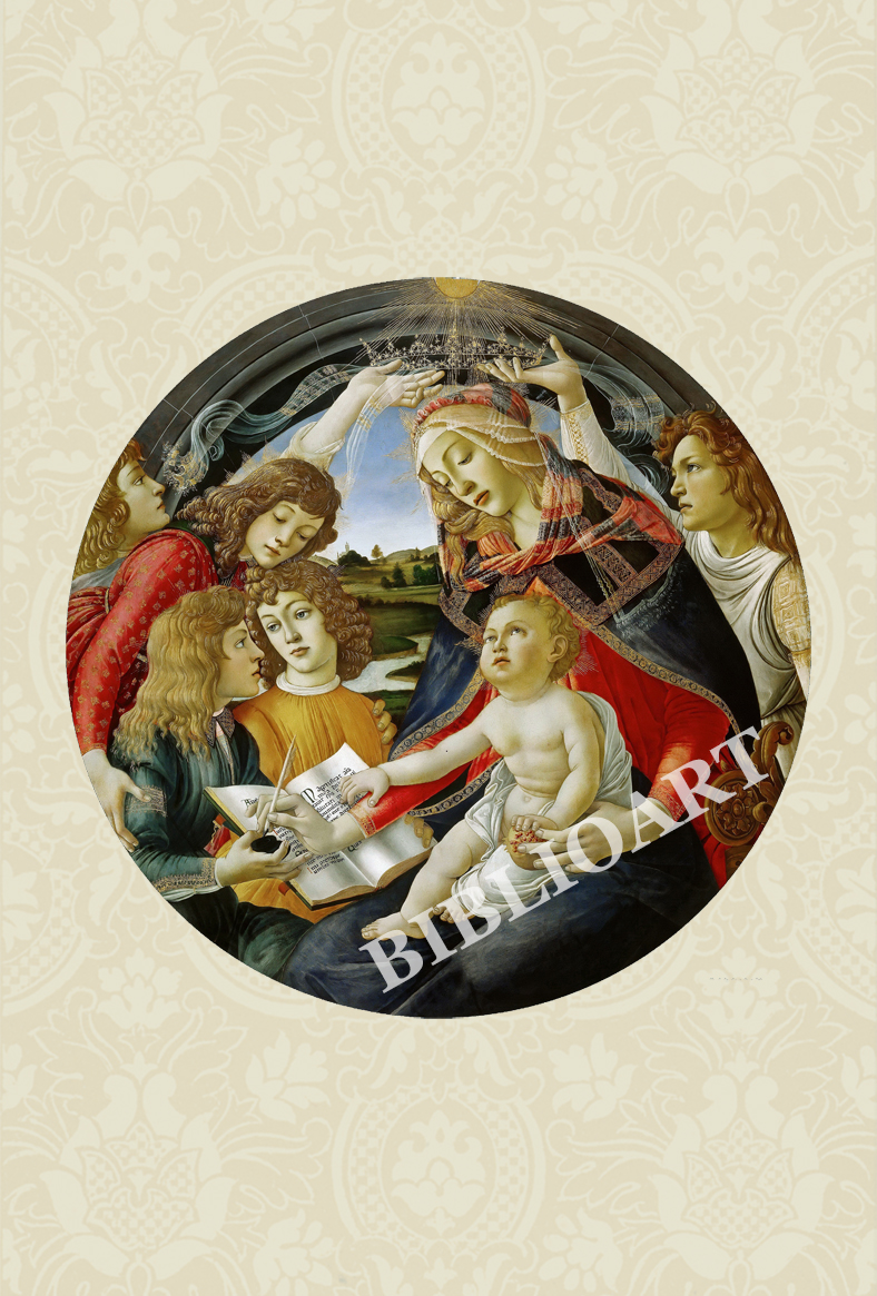ポストカード単品：SAB023-BP：Madonna of the Magnificat