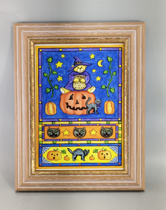額装品（Ａ５）：SB009-A5G-B2：ハロウィンカード -9