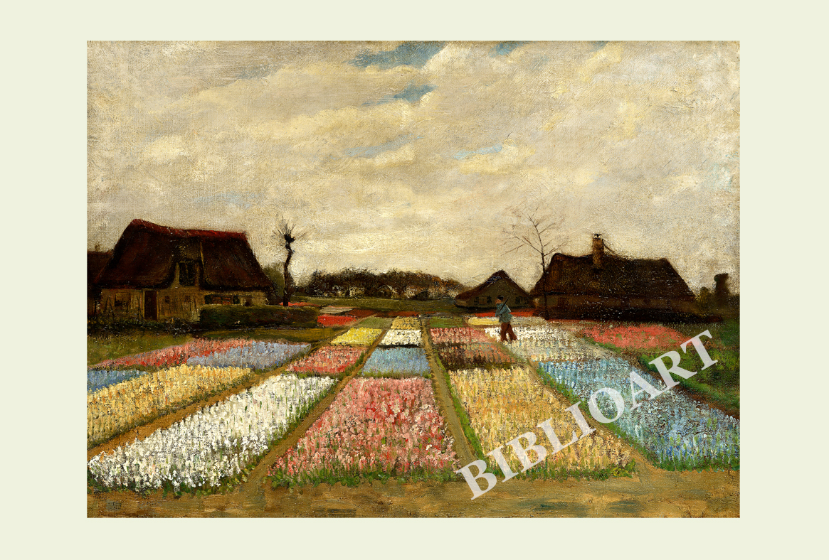 ポストカード単品：VVG061-BP：Flower Beds in Holland（1883頃）