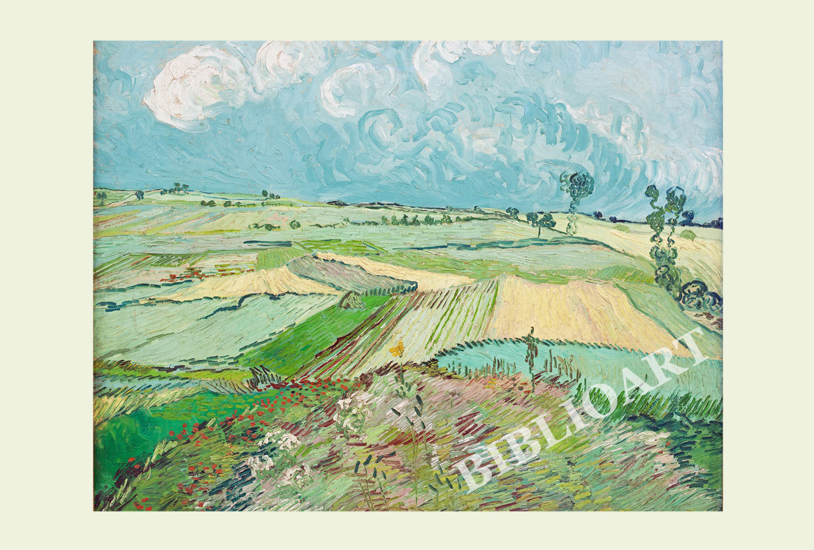 ポストカード単品：VVG073-BP：Wheat Fields after the Rain (The Plain of Auvers)