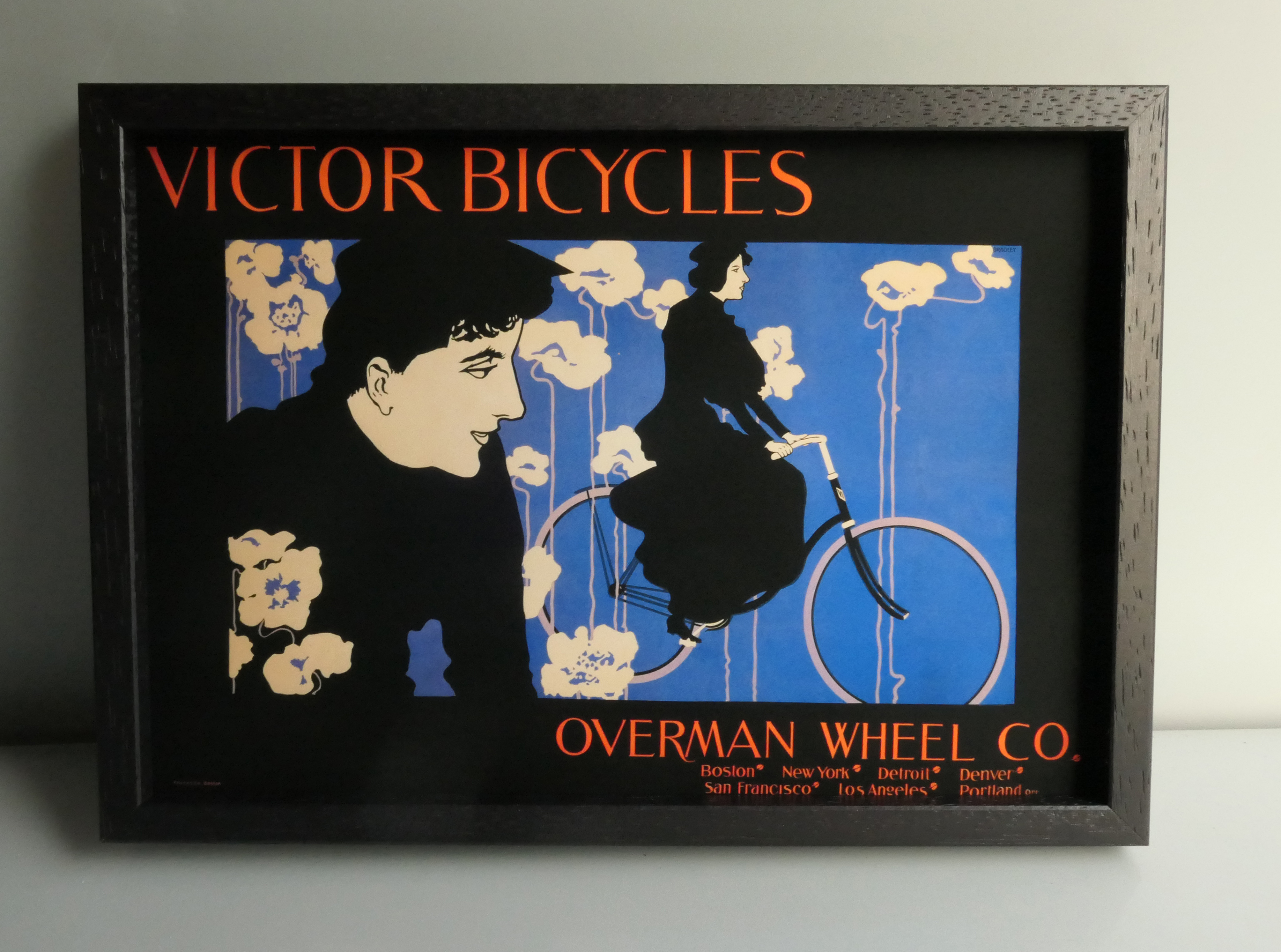 額装品（Ａ４）：WHB004-A4G-BOX：Victor Bicycles