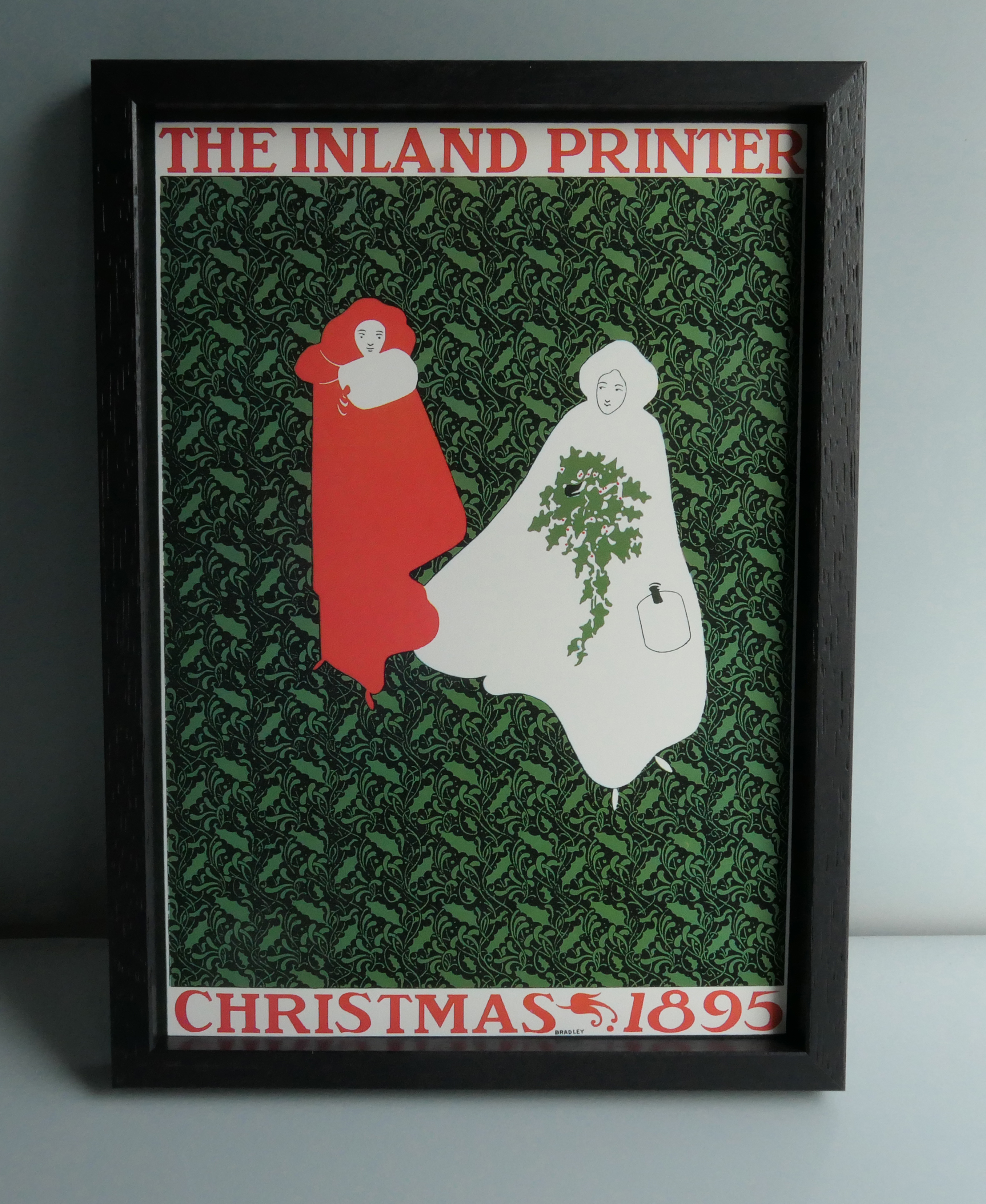 額装品（Ａ４）：WHB010-A4G-BOX：The Inland Printer, Christmas