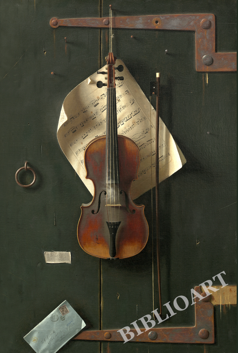 ポストカード単品：WMH001-BP：The Old Violin